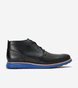 コールハーン コールハーン Colehaan メンズ シューズ ブーツ & チャッカ オリジナルグランド チャッカ mens C37070 ブラック / ダズリングブルー