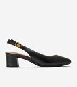 コールハーン Colehaan レディース ウィメンズ ザ ゴートゥー スリングバック パンプ 45mm womens W27715 ブラック レザー