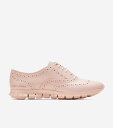 【店内全品ポイント10倍】コールハーン Colehaan ゼログランド ウィング オックスフォード クローズド ホール womens W28089 ローズ スモーク