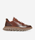 コールハーン Colehaan メンズ シューズ オックスフォード 5.ゼログランド ウィングオックスフォード mens C38420 ダークセコイア/マデイラ/アイリッシュコーヒー