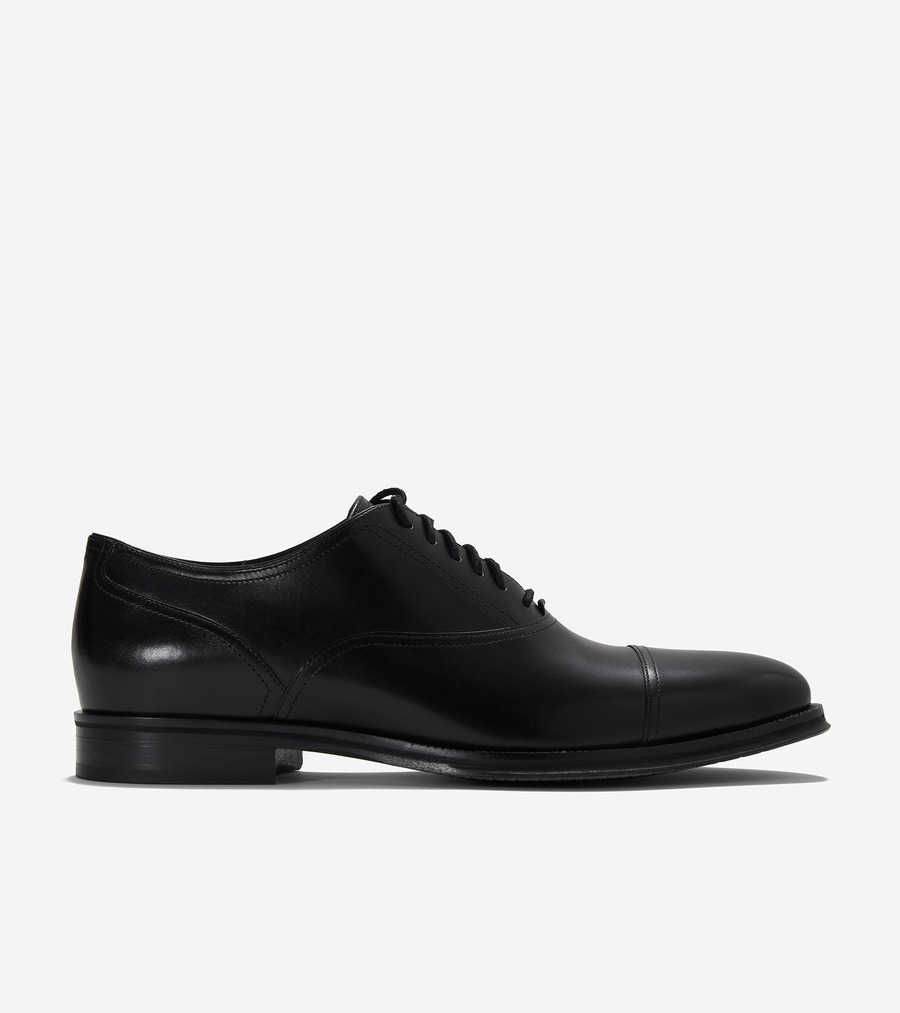 コールハーン Colehaan メンズ シューズ オックスフォード モダンクラシックス キャップトゥ オックスフォード mens C38761 ブラック/ブラック