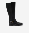 コールハーン Colehaan レディース ウィメンズ クローバー ストレッチ トール ブーツ womens W27858 ブラック レザー