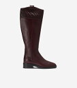 コールハーン Colehaan レディース ウィメンズ ハンプシャー ライディング ブーツ womens W29215 ブラッドストーン レザー/ ウーブン