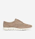 【マラソン最大46倍】コールハーン Colehaan ゼログランド ウィング オックスフォード クローズド ホール womens W29764 アイリッシュ コーヒー スエード