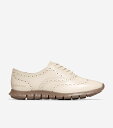 【店内全品ポイント10倍】コールハーン Colehaan ゼログランド ウィング オックスフォード クローズド ホール womens W29766 バーチ/ CH アイリッシュ コーヒー