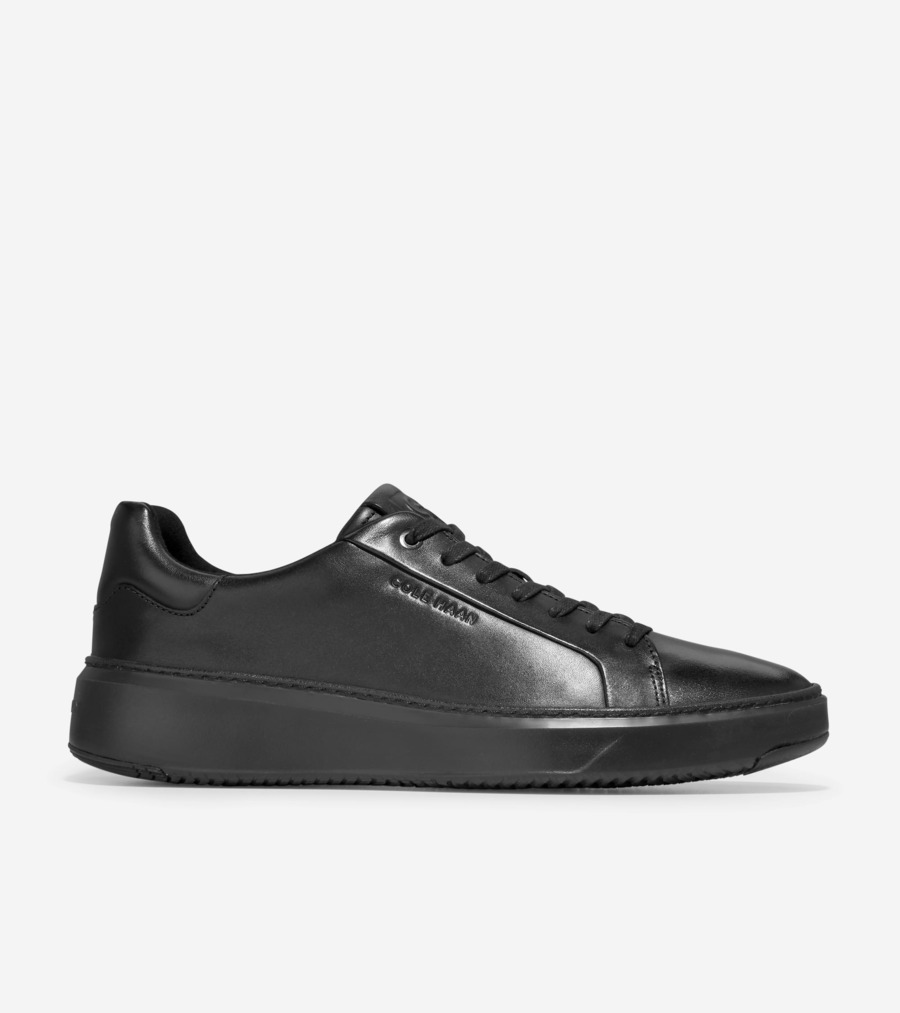 コールハーン Colehaan グランドプロ トップスピン スニーカー mens C36412 ブラックレザー / ブラック