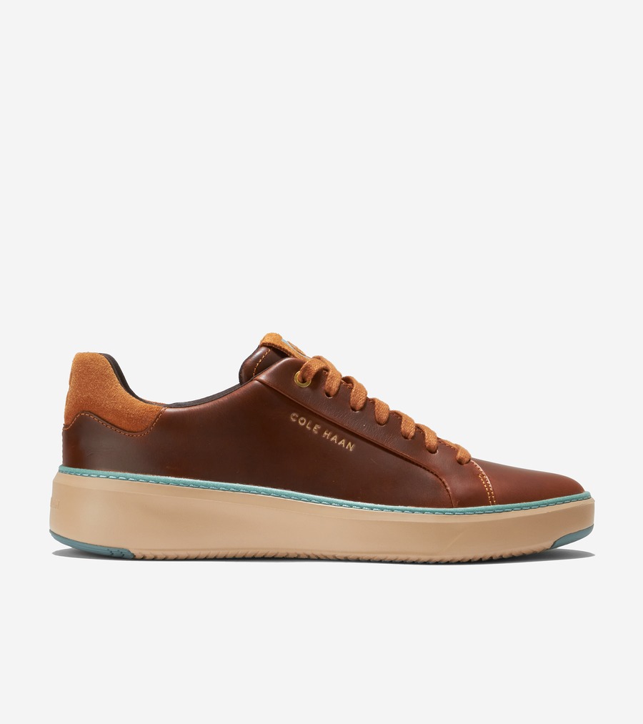 【マラソン最大46倍】コールハーン Colehaan メンズ シューズ スニーカー グランドプロ トップスピン スニーカー mens C38047 エイコーン/トレリス/セサミ