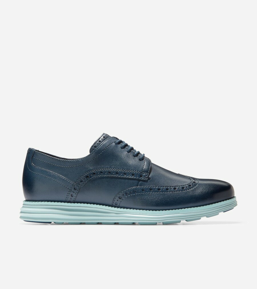 コールハーン Colehaan メンズ シューズ オックスフォード オリジナルグランド ウィングチップ オックスフォード mens C37962 ブルーウィングティール/クラウドブルー