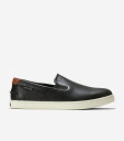 コールハーン Colehaan ナンタケット デッキスリッポン mens C38209 ブラック/アイボリー