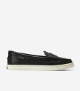 コールハーン Colehaan ナンタケット ペニー womens W30256 ブラック ペブルド レザー