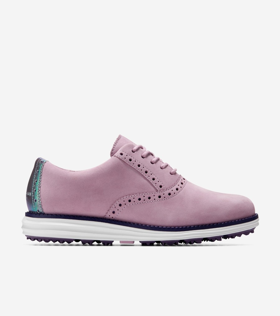 コールハーン Colehaan ウイメンズ シューズ スニーカー オリジナルグランド ショートウィング ゴルフ womens W30064 モーヴシャドウズ / ブラックプラム / オプティックホワイト