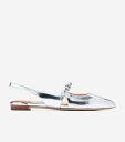 【スーパーSALE対象】コールハーン Colehaan レディース ウィメンズ シューズ バレエ & フラット アニヤ スリングバック フラット womens W31601 シルバースペッチオ(4)