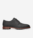 コールハーン Colehaan メンズ シューズ オックスフォード バークシャー ラグプレーントゥ オックスフォード mens C38844 ブラック ワックスレザー/CHスコッチ ウォーターレジスタント