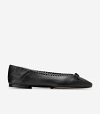 コールハーン Colehaan ウイメンズ シューズ バレエ & フラット ジャヤ トラベル バレエ womens W34212 ブラック レザー / スティッ...