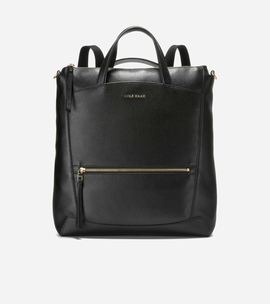 新品未使用 COLE HAAN レザー リュック ショルダー ハンド バッグ Cole Haan コールハーン ロゴ ショルダーバッグ レザー