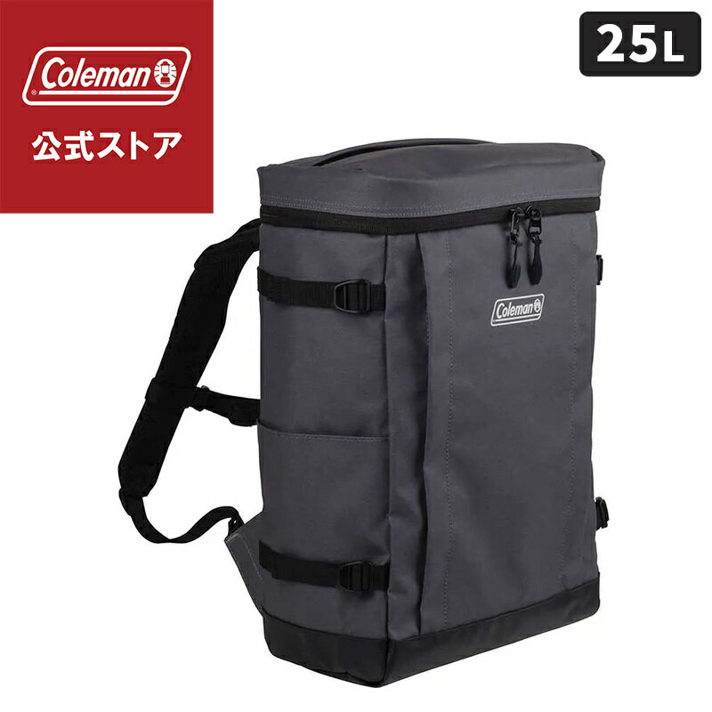 樂天商城 - 【公式】 コールマン シールド25 コールマン リュック グレー/ブラック リュックサック リュック キャンプ アウトドア 大容量 レジャー おでかけ 防水 Coleman