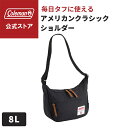【コールマン公式】【数量限定!レビュー特典あり】 アメリカンクラシック ショルダー ブラック ショルダーバッグ テフロン加工 大容量 収納 アウトドア レジャー おでかけ