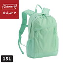 【コールマン公式】 ウォーカー15 ターコイズ リュックサック リュック キャンプ アウトドア 大容量 レジャー おでかけ 撥水加工