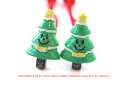 ★X'mas SALE★2本セットヘアゴム◎ラメりぼん付きツリーくんパーツデザインヘアゴム キッズ 子供 ヘアアクセサリー 髪飾り 髪留め保育園 幼稚園 パーツ...