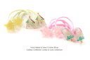 ★65%OFF SALE★【両端】2本セットヘアゴム◎miniテント・アイスクリーム&シェル入りminiスターパーツデザインキッズ 子供 ヘアアクセサリー ヘア...