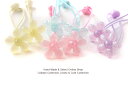 ★50%OFF 半額SALE★2本セットヘアゴム◎パールクリアシンプルお花パーツデザインヘアゴム キッズ 子供 パーツ 可愛い ヘアアクセサリー髪留め 髪飾り ...