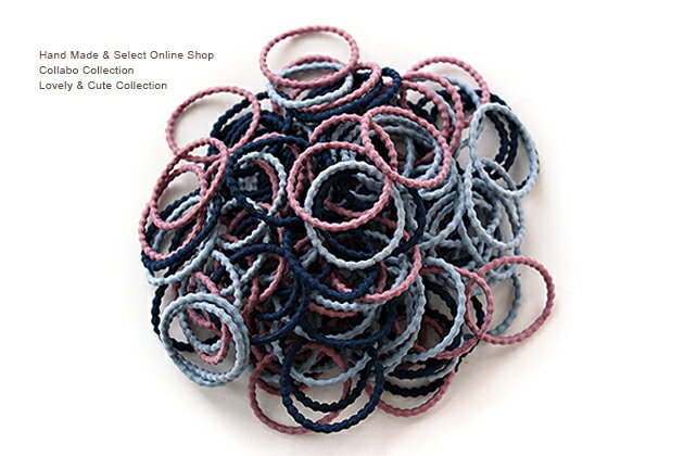 ◎1/1 NEW 1円企画◎【直径約3cmサイズ】約90本入り◎ナミナミminiヘアゴム◎キッズ 子供 髪飾り 髪留め ヘアゴム ヘアアクセサリープレゼント イベント 1円 シンプル りぼん 毎日 通園 通学のサムネイル