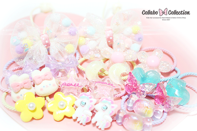 大人気のポンポン＆ホログラムチュールリボン入り★1/24デザインリニューアル◎NEW DESIGN★ハート袋入り..