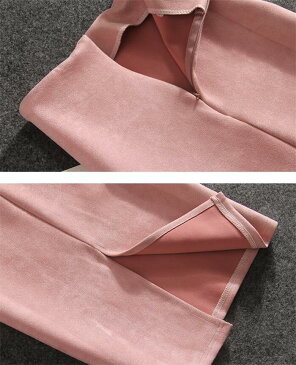 期間限定!200円クーポン発行中!ペンシルスカート タイトスカート スェードスカート ひざ丈 ミモレ丈 レディース 春夏 無地 オフィスカジュアル 【ミモレ丈タイトスカート】伸縮 レディース9色