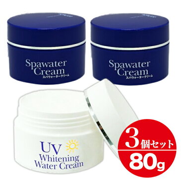 スパウォータークリーム 無添加 オールインワン 化粧品 温泉水 不動化学 炭黒泉 朝スパ夜スパ しっとりセット