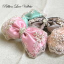 リボン レース バレッタ ヘアアクセ ヘアアクセサリー 髪飾り かわいい おしゃれ ロリータ 甘ロリ 誕生日プレゼント 友達 女友達 ギフト 女子 彼女 母 女...