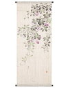 日本製 京都洛柿庵 手描き手染め タペストリー 五葉通草 秋の飾り