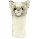 ハンサ【HANSA】ぬいぐるみ ゴルフ ユーティリティ用ヘッドカバー ネコ グレー CAT オーストラリア ブランド hansa かわいい 映える 開店祝い 内...