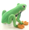 ハンサ【HANSA】ぬいぐるみ アカメアマガエル18cm オーストラリア ブランド hansa かわいい 映える 開店祝い 内祝い 誕生日祝い