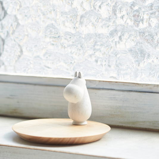 ムーミン 木製 アクセサリースタンド リングホルダー 小物入れ トレー オシャレ雑貨 グッズ【ニチガン】