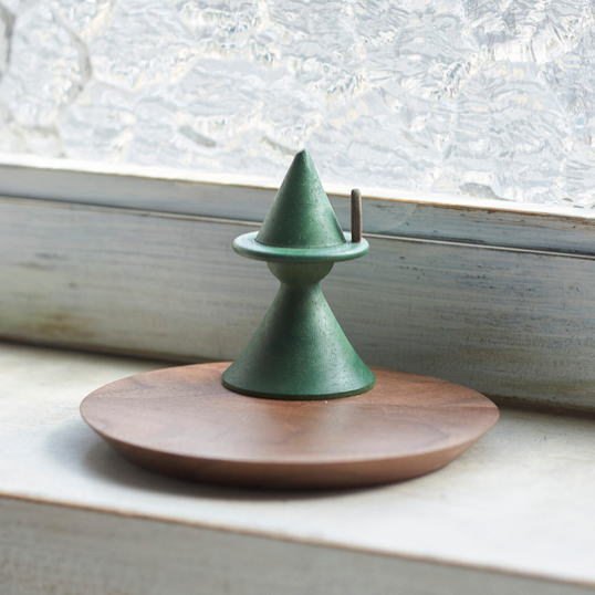 ムーミン スナフキン 木製 アクセサリースタンド リングホルダー 小物入れ トレー オシャレ雑貨 グッズ【ニチガン】