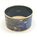 【絶対お得!!クーポンあり&10%OFF】エルメス エマイユTGM バングル ゴールド マルチカラー エナメル O刻印 HERMES Aランク 中古 六甲道店(4)