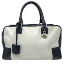 ロエベ アマソナ ハンドバッグ ホリデーシーズン リミテッドエディション バイカラー 352 79 A22PL LOEWE Bランク 中古