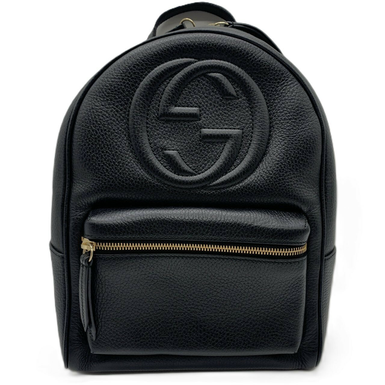 Rakuten - グッチ ソーホー インターロッキングG バックパック レザー ブラック系 536192 GUCCI ABランク 中古