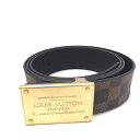 ルイヴィトン ネオンアヴァントゥール サンチュール 110 ダミエ リバーシブル メンズ M9235 LOUIS VUITTON ABランク 中古