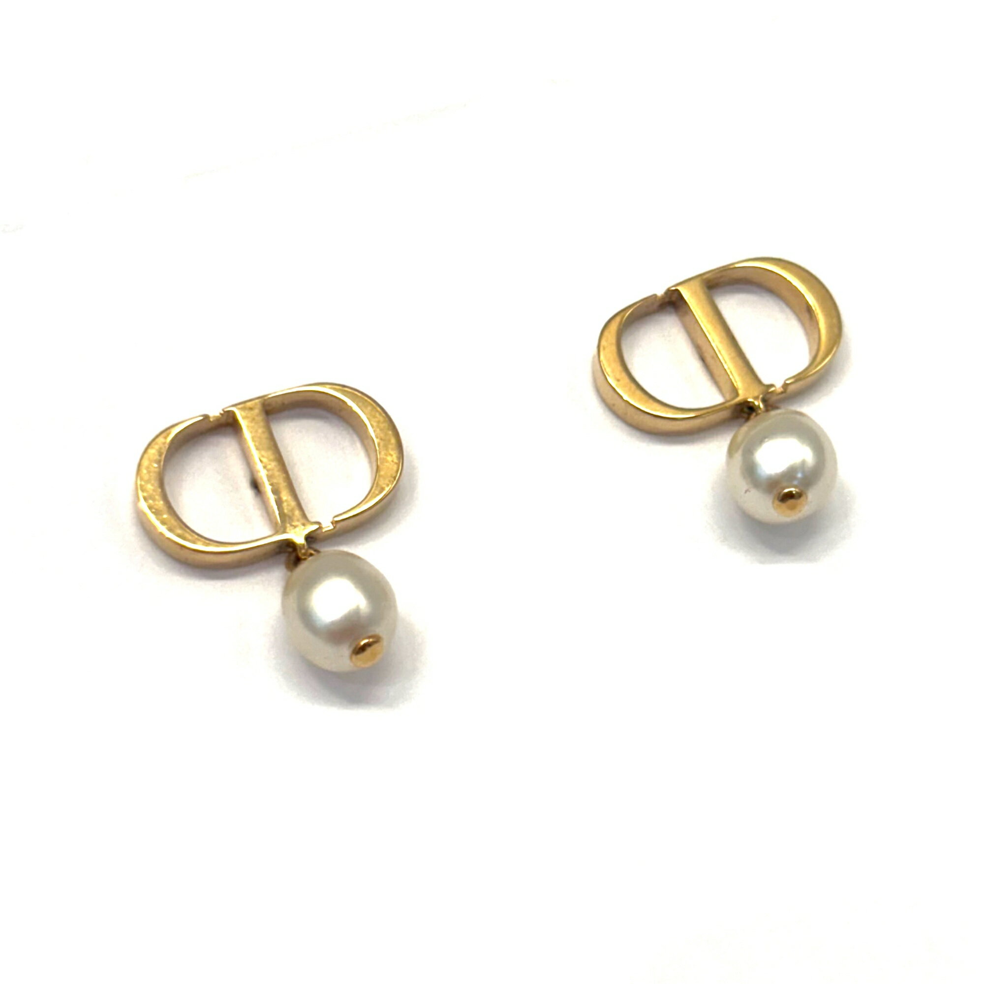 楽天コレクション神戸byブランドリッツ【絶対お得!!クーポンあり＆10％OFF】ディオール ピアス Petit パール ゴールド アクセサリー 小物 GP E1520PTCRS DIOR Aランク 美品 中古