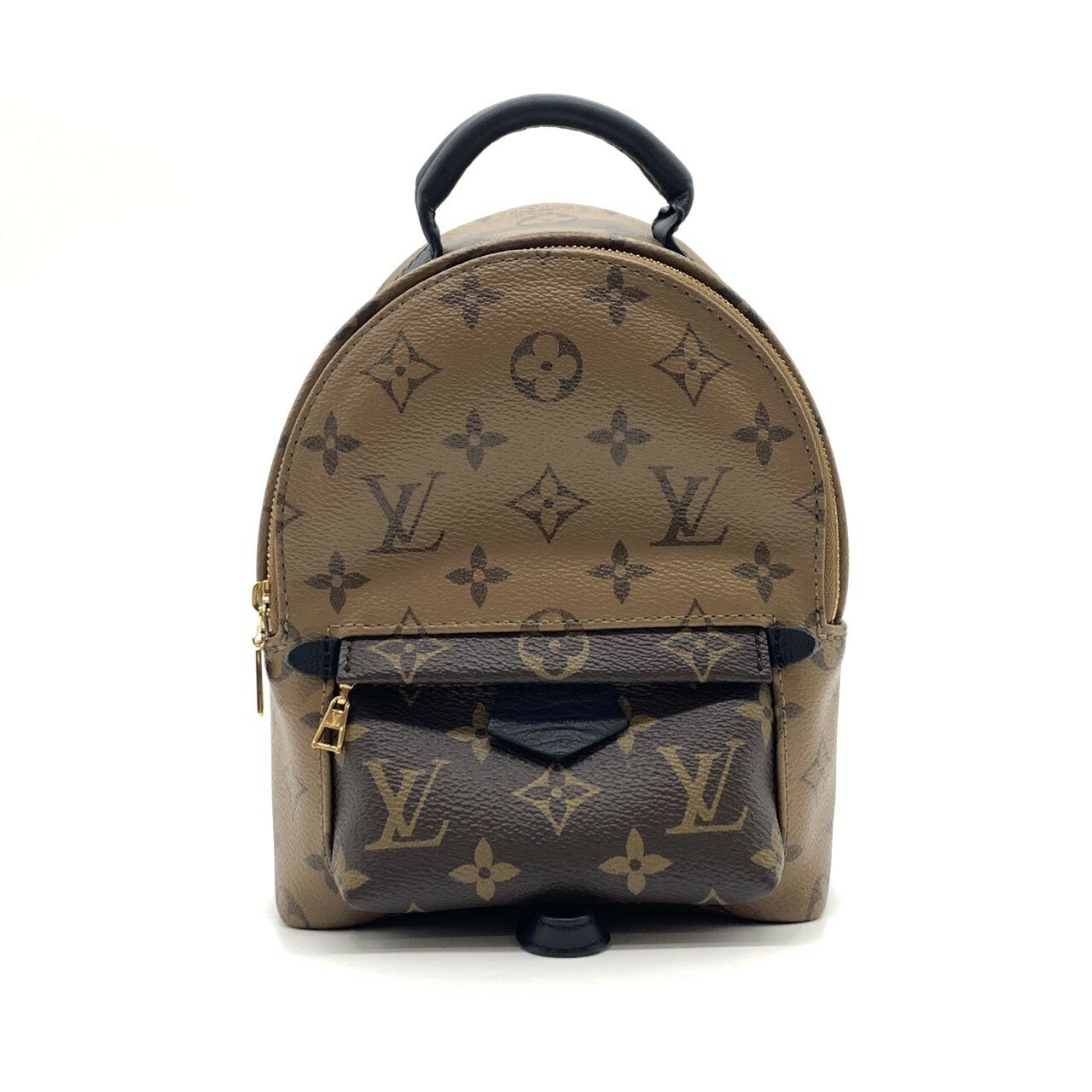 Rakuten - ルイヴィトン パームスプリングス バックパックMINI ブラウン 茶色 バックパック リュック Louis Vuitton 中古