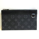 ルイヴィトン 小物 モノグラムエクリプス ポシェットディスカバリーPM ポーチ レディース ABランク M44323 LOUISVUITTON 中古 六甲道店