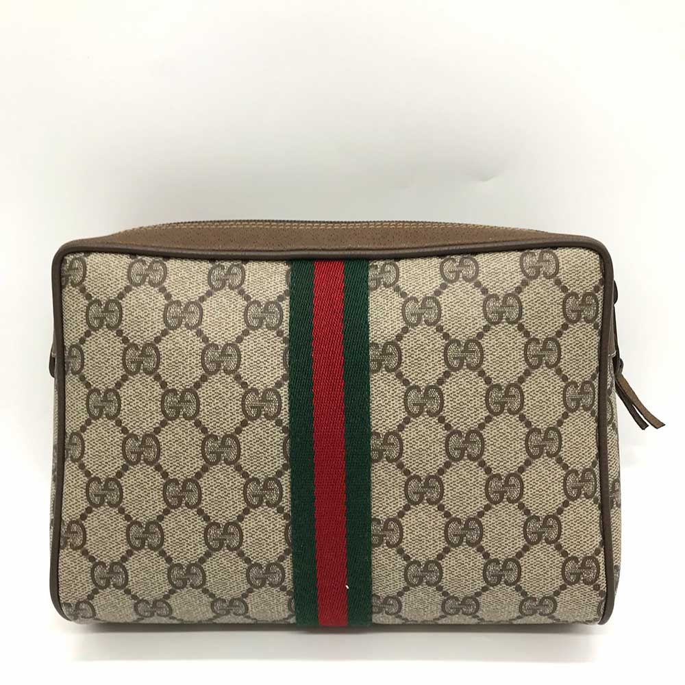 グッチ クラッチバッグ ポーチ GGシェリー レザー GUCCI Aランク 中古 六甲道店