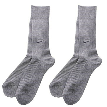 靴下 メンズ NIKE/ナイキ クルーソックス 2足組 ナイキ 靴下 メンズ ソックス メンズ ビジネスソックス メンズ ブランド 靴下 メンズ ブランド nike リブソックス クルーソックス（00426）