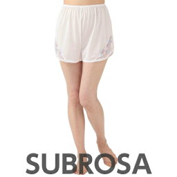 ペチコート パンツ SUBROSA チュールフレアパンツ 4742 フレアパンツ ペチコート 透け防止インナー レディース 日本製 (01132)