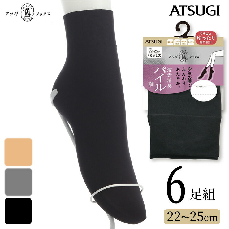 Ԃ\bNX fB[X ATSUGI SOCKS ԏL pC Ԃ FS4228 6g  AcM \bNX atsugi ԊO C wlC ۉ ΍ ₦ H~ pC҂݁i05373j