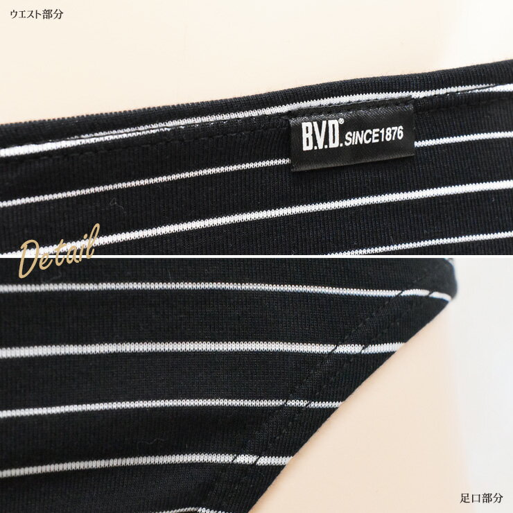ビキニ パンツ メンズ BVD new ボーダ...の紹介画像3