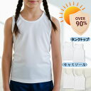 ジュニア 体育ノ心得 2枚組 キャミソール 32713 32522 タンクトップ 33113 33222 単品 送料無料 UV インナー アイリン メッシュ ドライ UVカット 紫外線対策 夏 制菌 防臭 女児 女の子 キッズ Vネック 夏 スポーツ 運動 ダンス(05706)