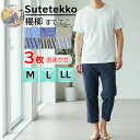 メンズ ステテコ おまかせ アソート 前開き すててこ 3枚組 送料無料 まとめ買い エコテコ 部屋着 夏 リラコ ルームウェア ロングパンツ 総柄 無地 和柄...