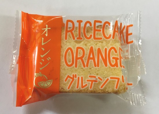 【東京堂】グルテンフリー お米オレンジケーキ 1個 